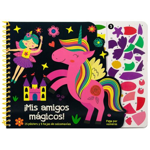 Pega por números mis amigos mágicos