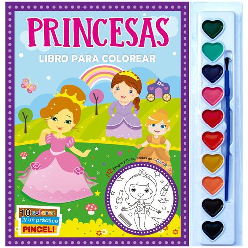 Libro para colorear: Princesas
