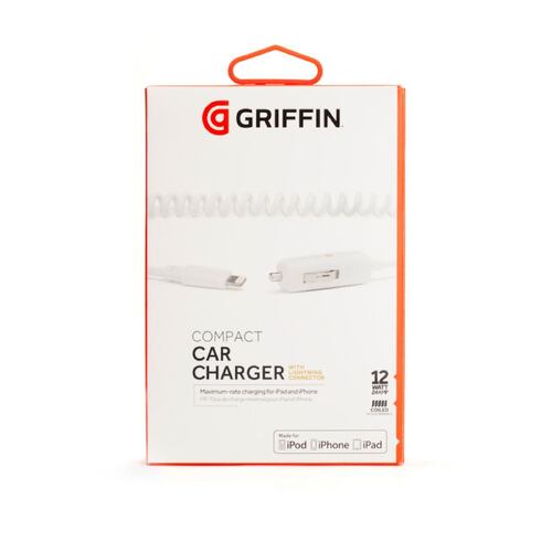 Cargador Auto Griffin PJ Lightning