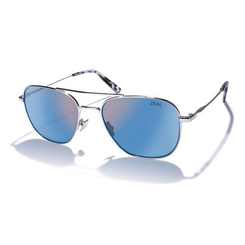 Lente Solar Zeal Polarizado color Plata Unisex Skayway 12722