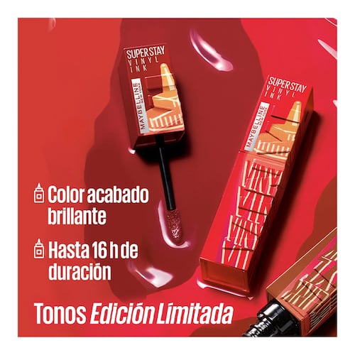 Maybelline Superstay Vinyl Sauce Ltd 195 As X Salsa