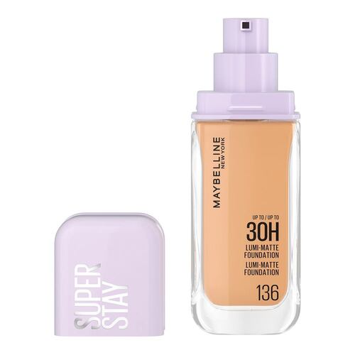 Maybelline Base de Maquillaje Superstay Lumi Matte 136 As X