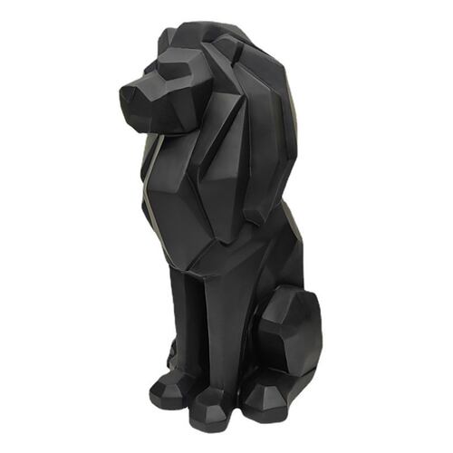 Figura Decorativa De León Resina