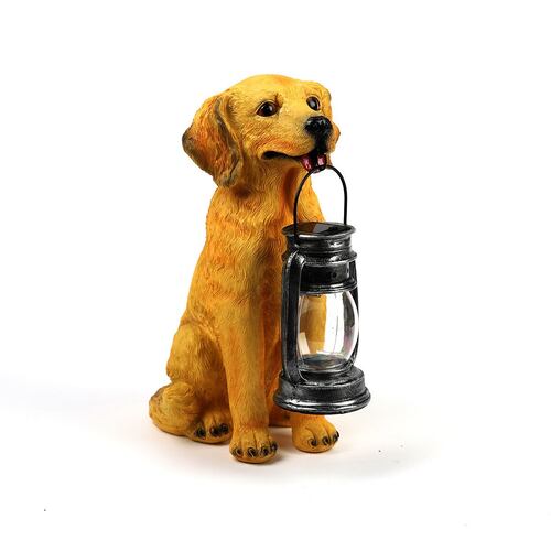 Figura Decorativa Resina Perro Labrador