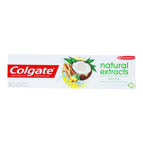 Crema dental Colgate Natural Extrac Coco 90g/66ml