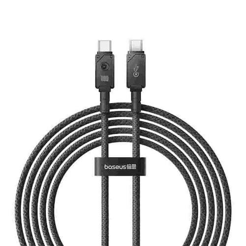 Cable Baseus Tipo C a C 100W Fibra de Aramida 2m