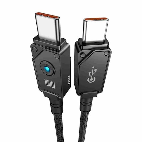 Cable Baseus Tipo C a C 100W Fibra de Aramida 2m
