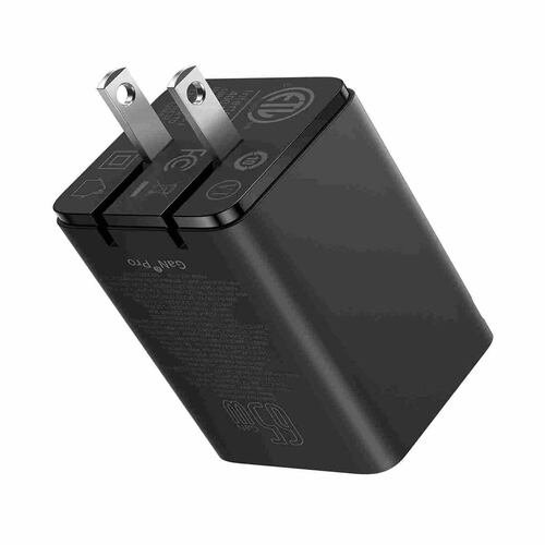 Cargador Baseus 65W Gan 6 Pro Carga Rápida 4 Puertos