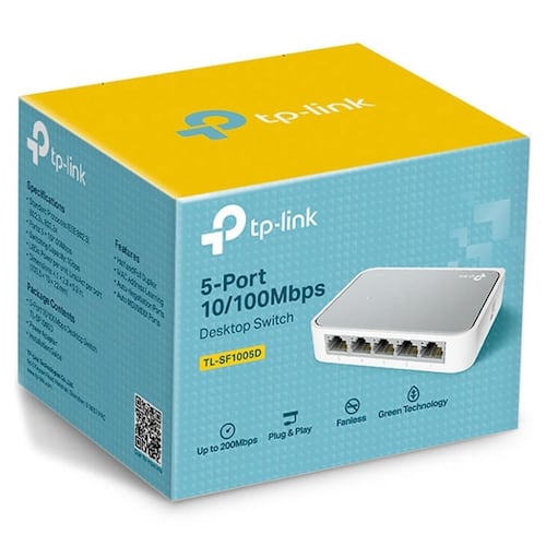 Mini switch TP-Link de escritorio 5 puertos