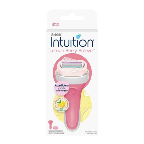 Schick Intuition Rastrillo Lemon Berry Breeze 1 pz