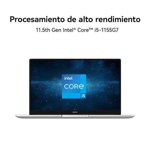 Laptop Huawei MateBook D15 Ci5 11.5th 8GB RAM +512 SSD Windows 11 home
