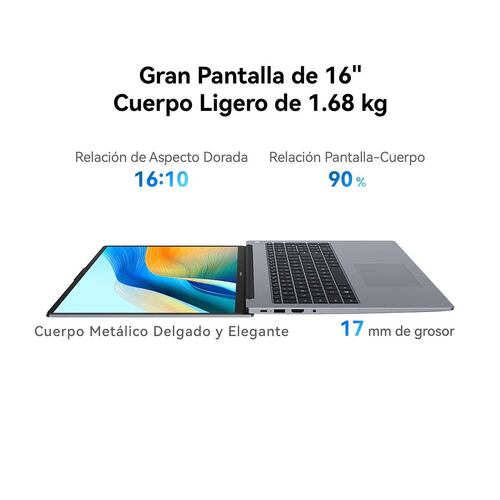 Laptop Huawei Matebook D16 Intel i512th 8 RAM 512 GB