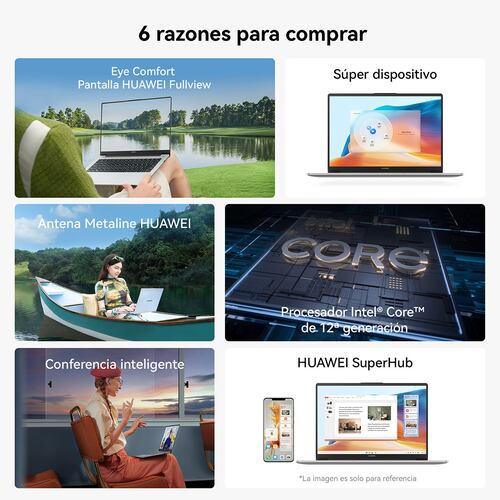 MateBook Huawei 14 Pulgadas D14 Core i5 12th 16GB+512GB Win11