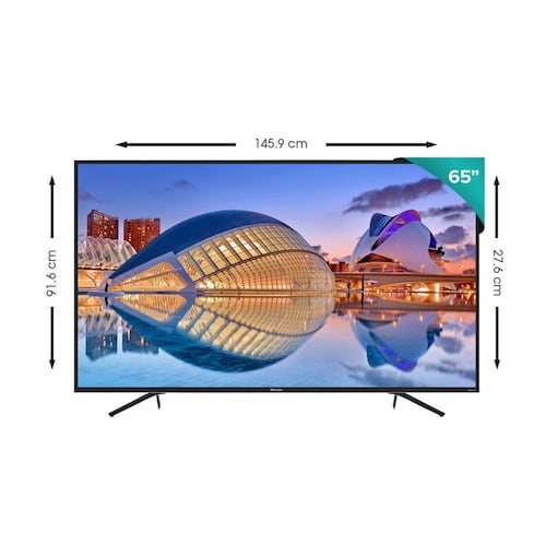 Pantalla 65" UHD Smart Hisense