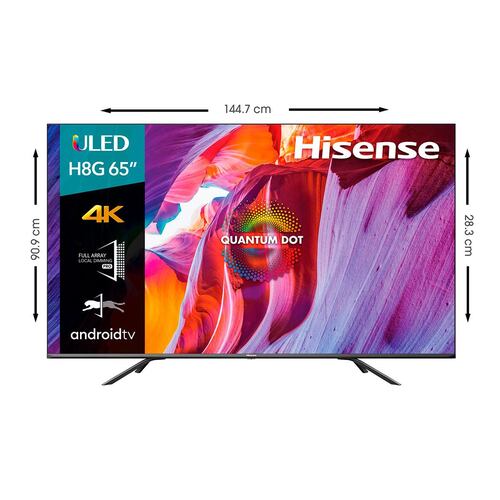Pantalla Hisense 65" 65H8G ULED Quantum Dot