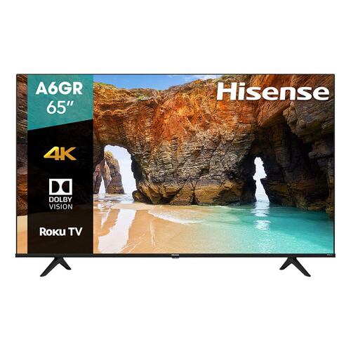 Pantalla Hisense 65 pulgadas 4K Roku 65A6Gr