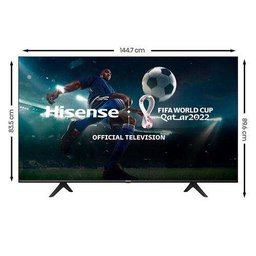 Pantalla Hisense  65 pulgadas Android TV 4K