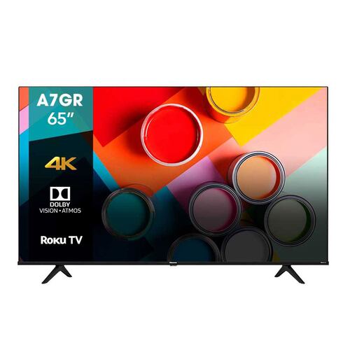 Pantalla 50 Pulgadas Hisense LED Smart TV Roku 4K Ultra HD 50A7GR