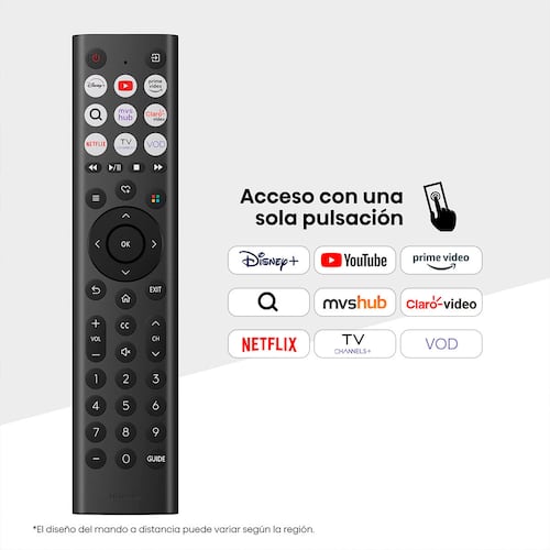 Pantalla Hisense de 32 Pulgadas HD 32a4nv