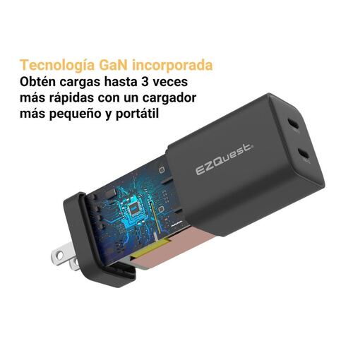 Cargador de Pared 45W Carga Rápida USB UltimatePower