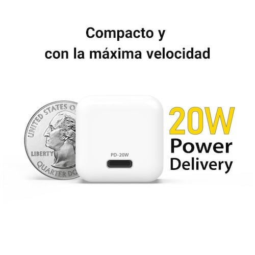 Cargador de Pared Ezquest Carga Rápida Mini USB UltimatePower 20W