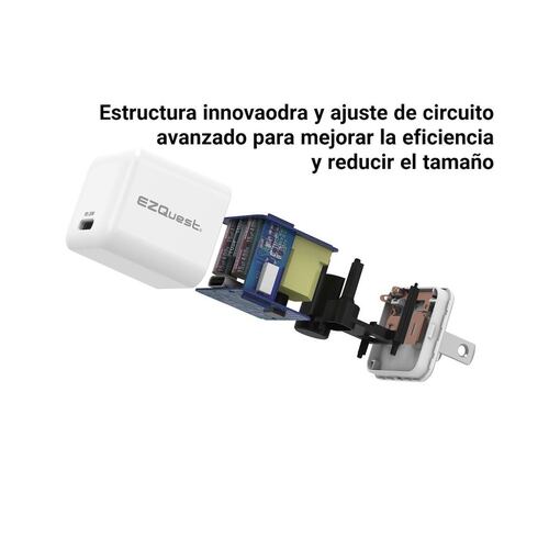 Cargador de Pared Ezquest Carga Rápida Mini USB UltimatePower 20W
