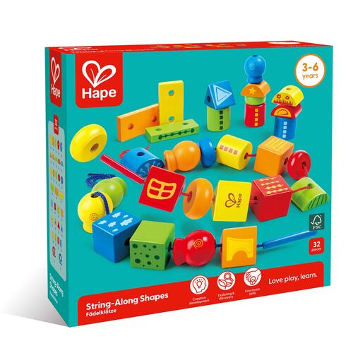Juego de Formas para Enlazar Hape