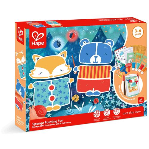 Diversión de Pintura con Esponja Hape