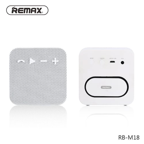 Bocina Tela Remax Rbm18 Bluetooth Blanco