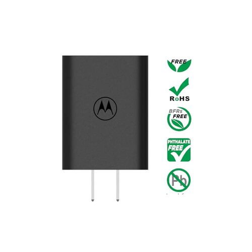 Cargador Motorola USB-A a USB-C 50W con Entrada Dual