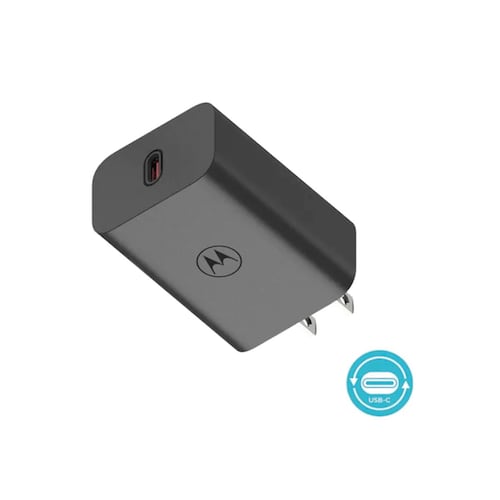 Cargador Motorola USB-C 68W Universal de Carga Rápida