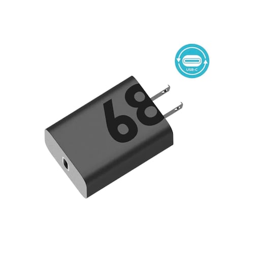 Cargador Motorola USB-C 68W Universal de Carga Rápida