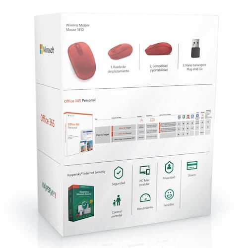 Bundle Office 365 Personal+ Mouse+ Antivirus