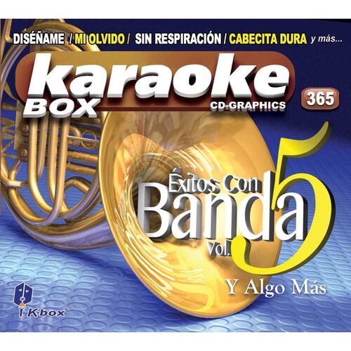 CD Karaoke Box-Éxitos Con Banda Vol. 5