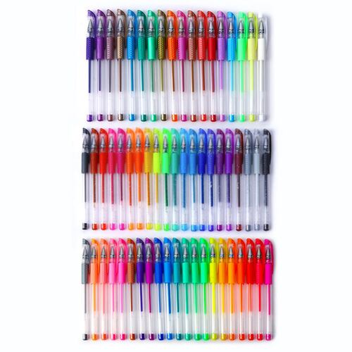 Estuche 120 Plumas de Gel Jommy