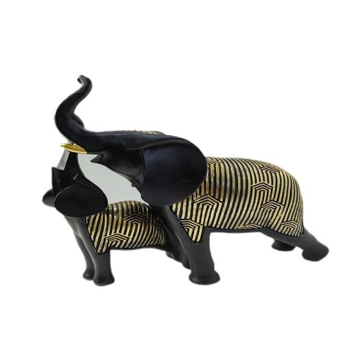 Figura Decorativa JOMMY de Dos Elefantes Jugando