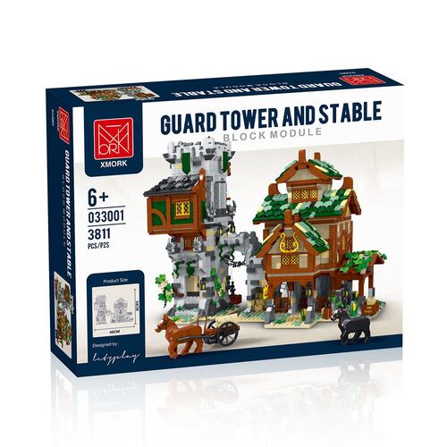 Rompecabezas de Bloques Medieval Guard Tower