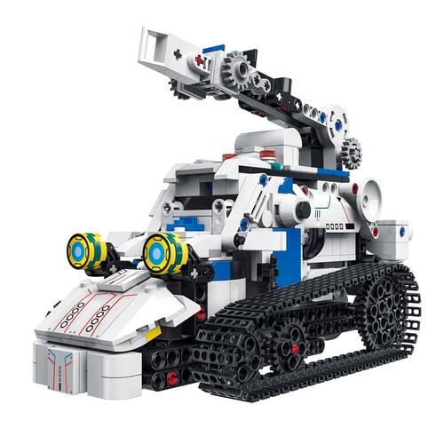Rompecabezas de Bloques White Robot