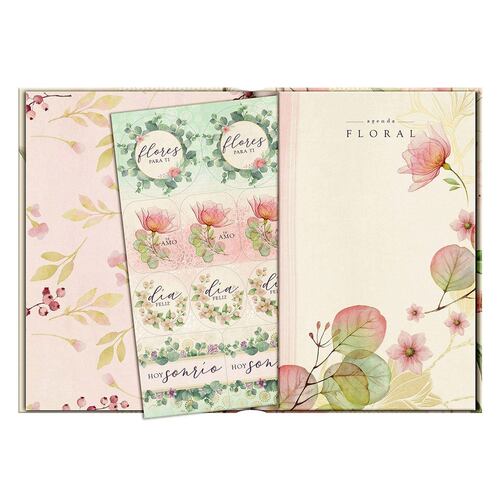 Agenda floral book modelo 04108 2021