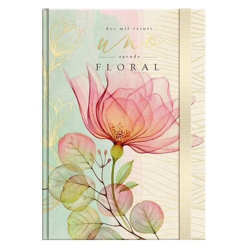 Agenda floral book modelo 04108 2021