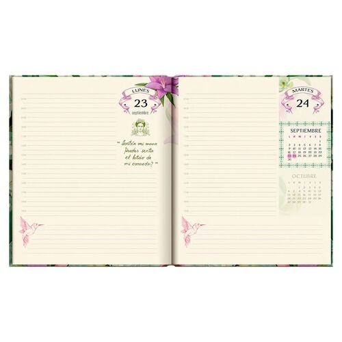 Agenda Premium Paper Frida Kahlo Diaria 2024