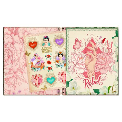 Agenda Premium Paper Frida Kahlo Diaria Espiral 2024