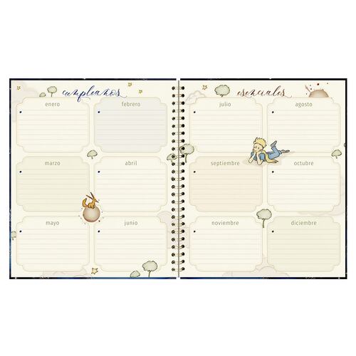 Agenda Diaria El Principio con Espiral 2025 Premium Paper