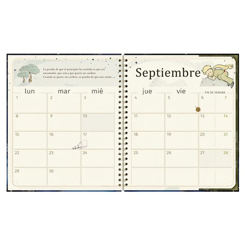 Agenda Diaria El Principio con Espiral 2025 Premium Paper
