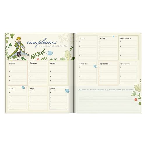Agenda Semanal El Principio 2025 Premium Paper