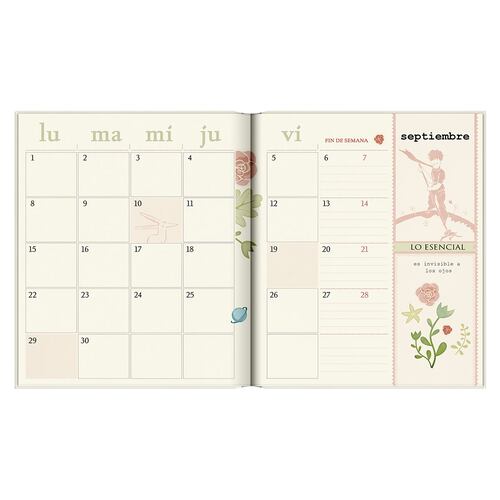 Agenda Semanal El Principio 2025 Premium Paper