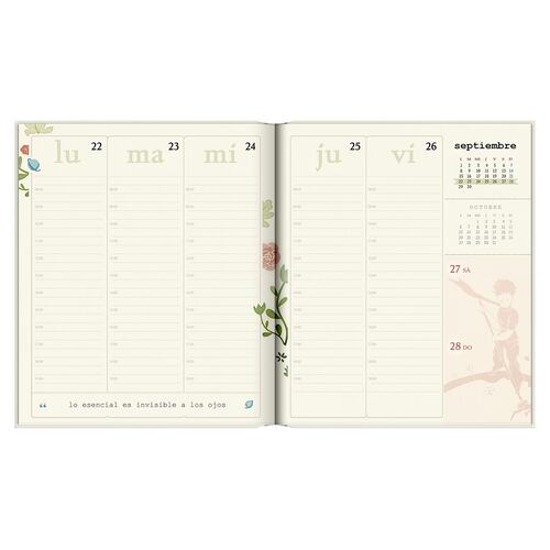 Agenda Semanal El Principio 2025 Premium Paper