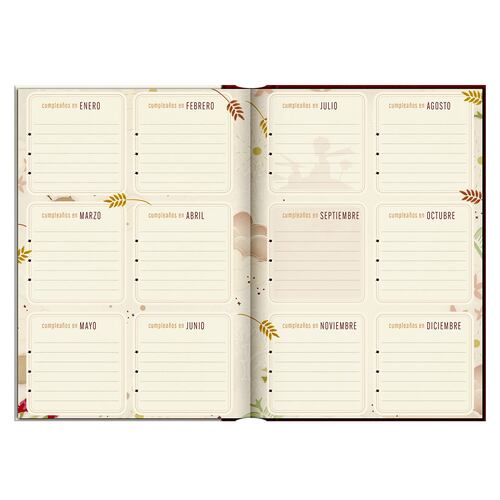 Agenda Book El Principio 2025 Premium Paper