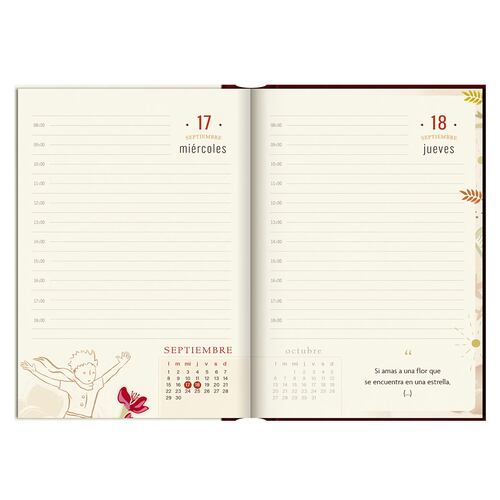 Agenda Book El Principio 2025 Premium Paper