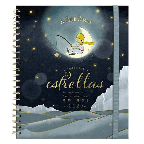 Agenda Semanal El Principio con Espiral 2025 Premium Paper